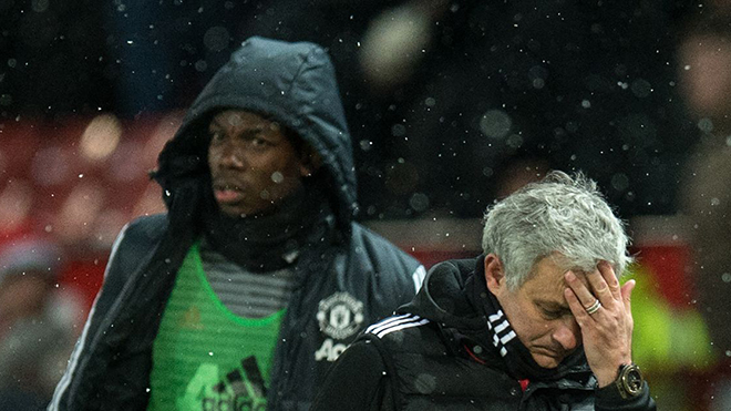 M.U: Chi tiết 17 lần mâu thuẫn giữa Mourinho và Pogba trong 2 năm