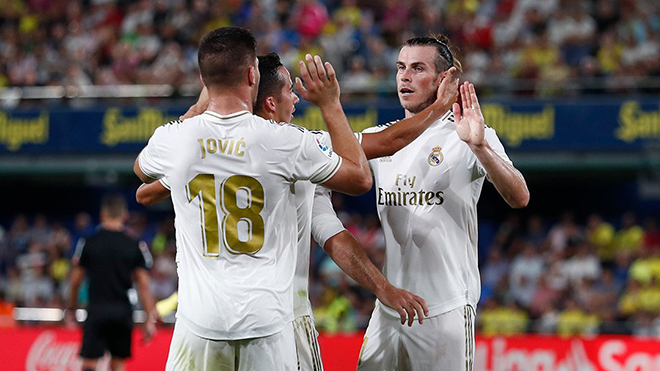 Bong da, bóng đá, bóng đá hôm nay, Villarreal vs Real Madrid, Villarreal vs Real, Video Villarreal 2-2 Real Madrid, video Villarreal 2-2 Real, Gareth Bale, cú đúp, thẻ đỏ